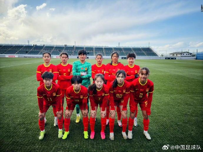  中国U-17女足国家队以3胜2平的总战绩结束了此次日本拉练